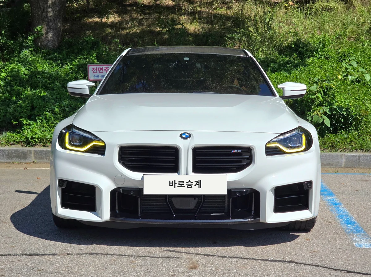 BMW M2 촬영 후