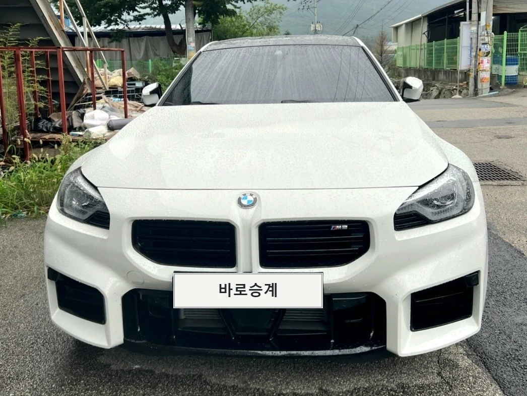 BMW M2 촬영 전